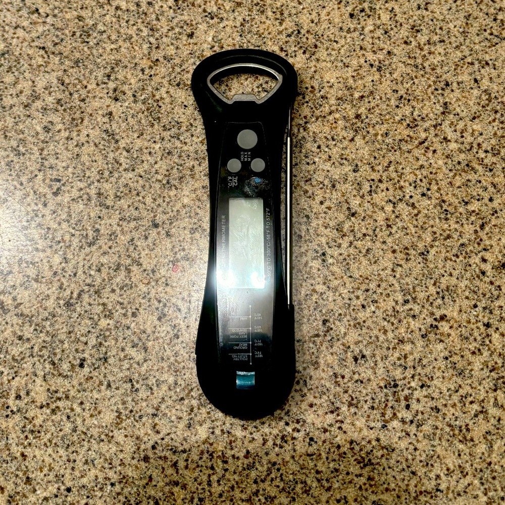 Digital Magnetic Meat Thermometer With Bottle Opener, Barbeque Kitchen Tool New